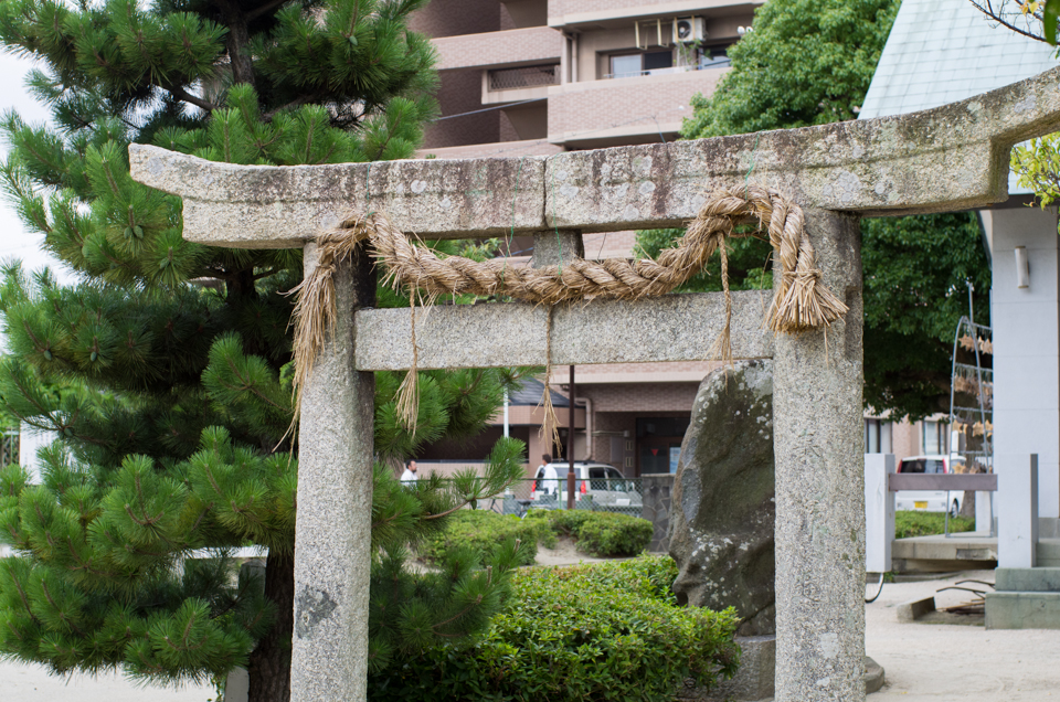 金輪神社の鳥居